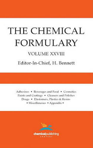 Cover image for The Chemical Formulary, Volume 28