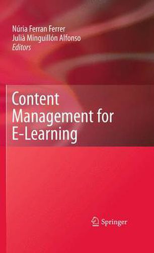 Cover image for Content Management for E-Learning