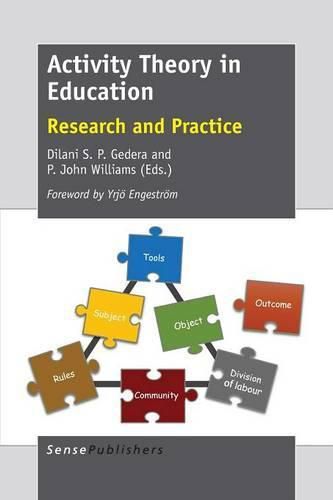 Cover image for Activity Theory in Education: Research and Practice