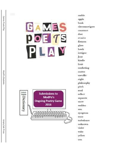 Cover image for Games Poets Play