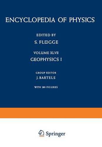 Cover image for Geophysik I / Geophysics I