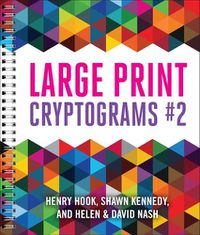 Cover image for Large Print Cryptograms #2
