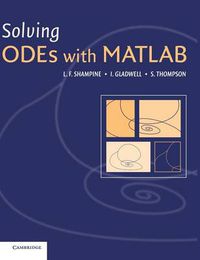 Cover image for Solving ODEs with MATLAB