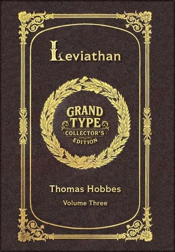 Cover image for Large Print - Leviathan, Volume 3 of 3 - Grand Type Collector's Edition - Matte Hardcover with Dust Jacket