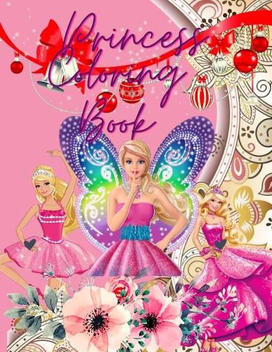 Cover image for Princess coloring book