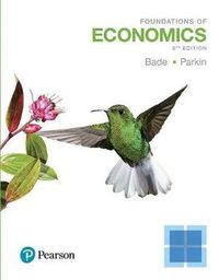 Cover image for Foundations of Economics Plus Mylab Economics with Pearson Etext -- Access Card Package