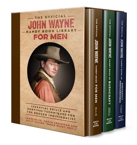 Cover image for The Official John Wayne Handy Book Library for Men (Boxed Set)