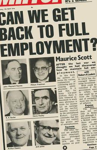 Cover image for Can We Get Back to Full Employment?