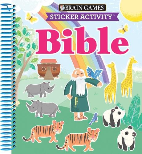 Cover image for Brain Games - Sticker Activity: Bible (for Kids Ages 3-6)