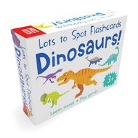 Cover image for Lots to Spot Flashcards: Dinosaur!
