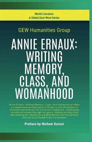 Cover image for Annie Ernaux