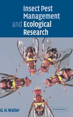 Cover image for Insect Pest Management and Ecological Research