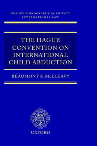 Cover image for The Hague Convention on International Child Abduction