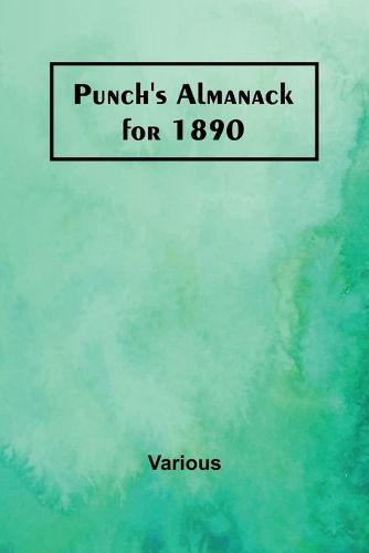 Cover image for Punch's Almanack for 1890