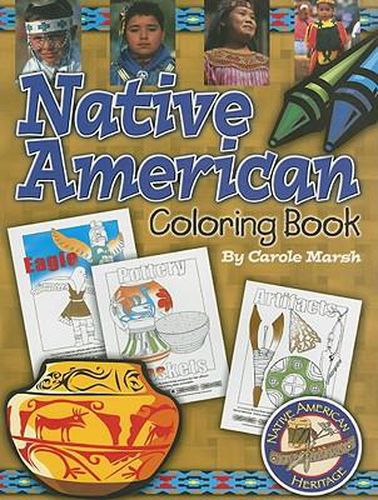 Cover image for Native American Coloring Book