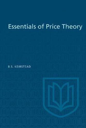 Cover image for Essentials of Price Theory