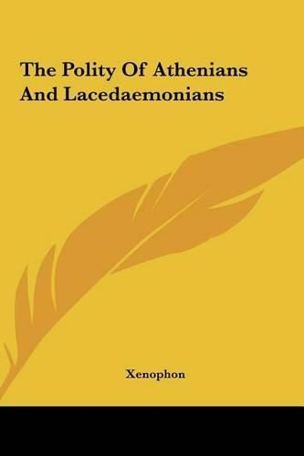 Cover image for The Polity of Athenians and Lacedaemonians
