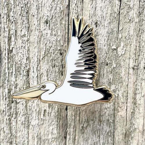 Cover image for Pelican in Flight Enamel Pin