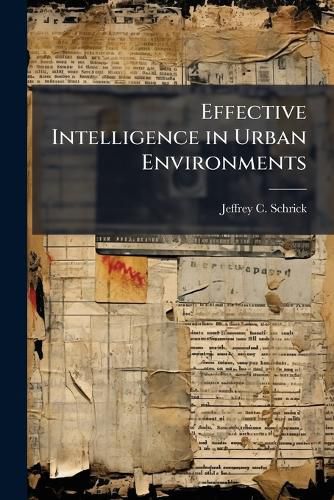 Cover image for Effective Intelligence in Urban Environments