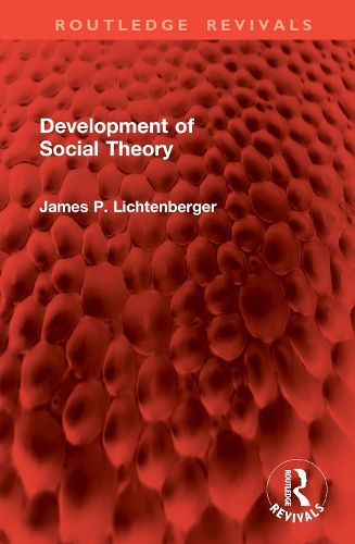 Development of Social Theory