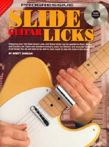 Cover image for Progressive Slide Guitar Licks