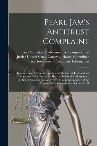 Cover image for Pearl Jam's Antitrust Complaint