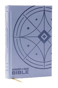 Cover image for KJV Armor of God Bible, Blue/Gray Leathersoft (Children's Bible, Red Letter, Comfort Print, Holy Bible): King James Version