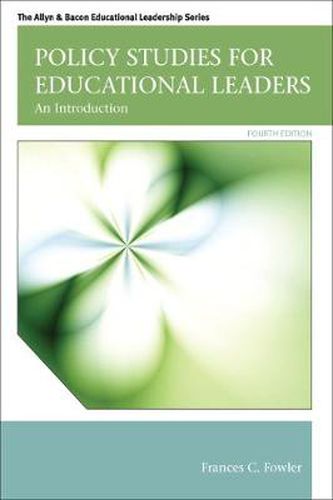 Cover image for Policy Studies for Educational Leaders: An Introduction