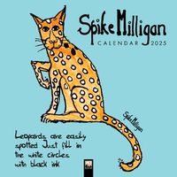 Cover image for Spike Milligan Wall Calendar 2025 (Art Calendar)