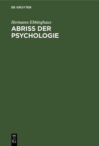 Cover image for Abriss Der Psychologie