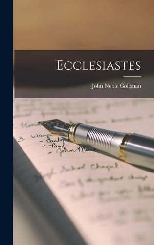 Ecclesiastes