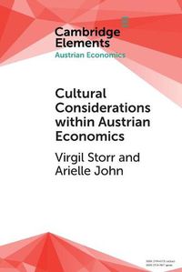 Cover image for Cultural Considerations within Austrian Economics