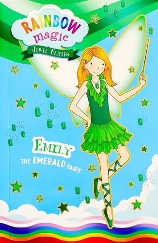 Cover image for Rainbow Magic Jewel Fairies #3: Emily the Emerald Fairy