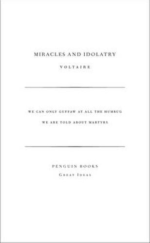 Cover image for Miracles and Idolatry