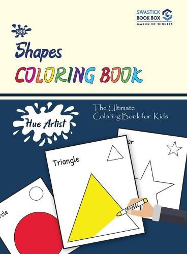 Cover image for Hue Artist - Shapes Colouring Book