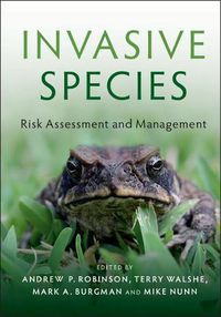 Cover image for Invasive Species: Risk Assessment and Management