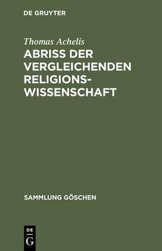 Abriss der vergleichenden Religionswissenschaft