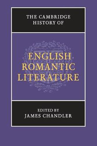 Cover image for The Cambridge History of English Romantic Literature