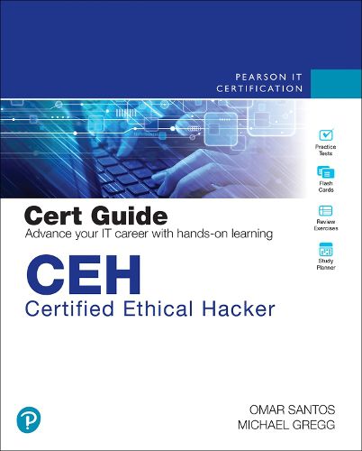 Cover image for CEH Certified Ethical Hacker Cert Guide