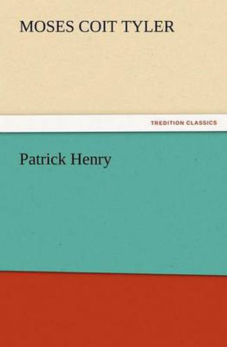 Cover image for Patrick Henry