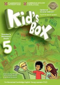 Cover image for Kid's Box Level 5 Teacher's Resource Book with Audio CDs (2) Updated English for Spanish Speakers