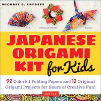 Cover image for Japanese Origami Kit for Kids