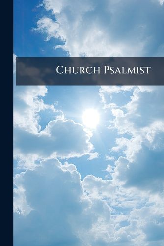 Cover image for Church Psalmist