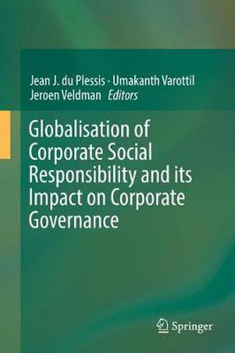 Cover image for Globalisation of Corporate Social Responsibility and its Impact on Corporate Governance