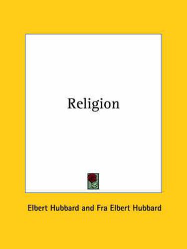 Cover image for Religion