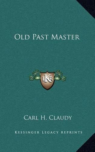 Cover image for Old Past Master