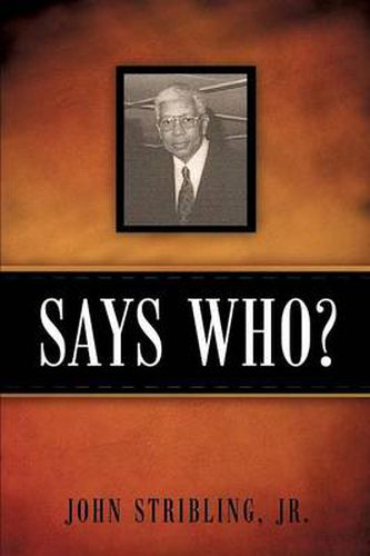 Cover image for Says Who?