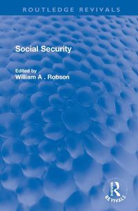 Cover image for Social Security