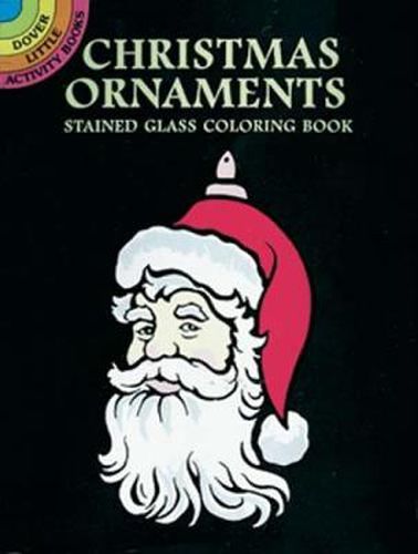 Cover image for Christmas Ornaments Stained Glass Coloring Book