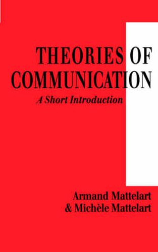 Cover image for Theories of Communication: A Short Introduction